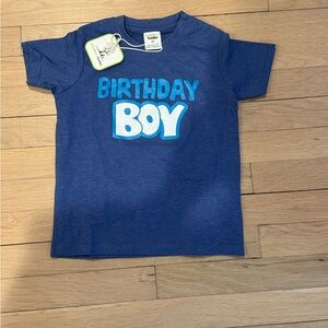 NWT Toddler Blue 'Birthday Boy' Graphic Tee